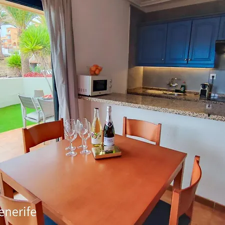 Apartment Spacious With Private Garden In Tenerife South *